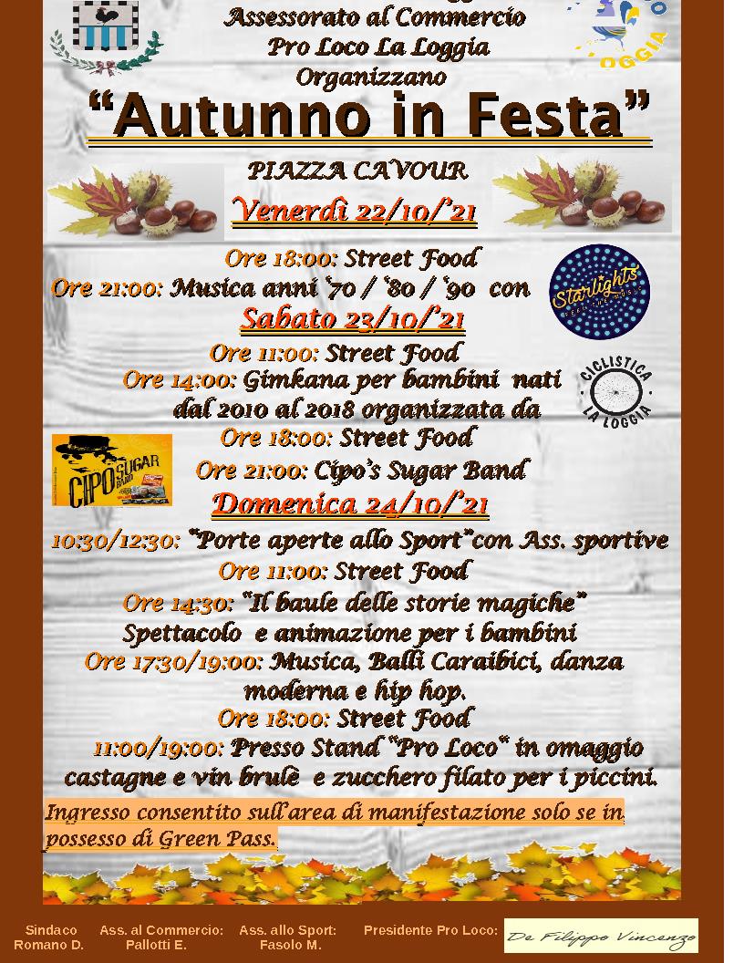 Autunno in festa