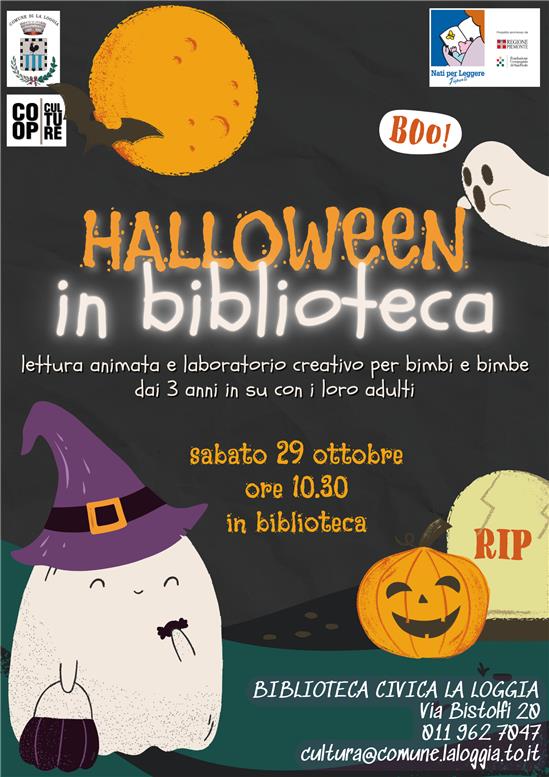 Halloween in Biblioteca