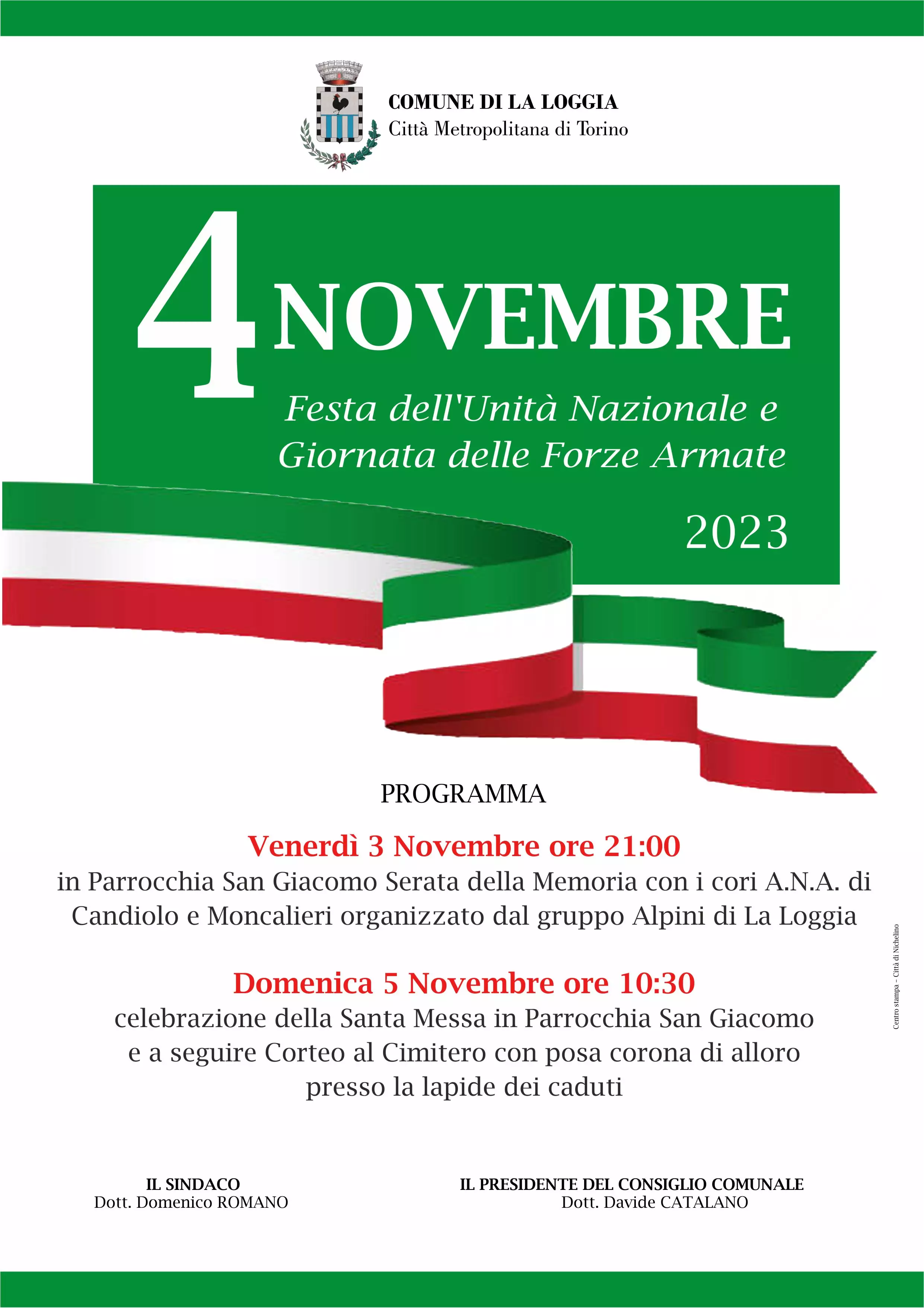 4 Novembre 2023