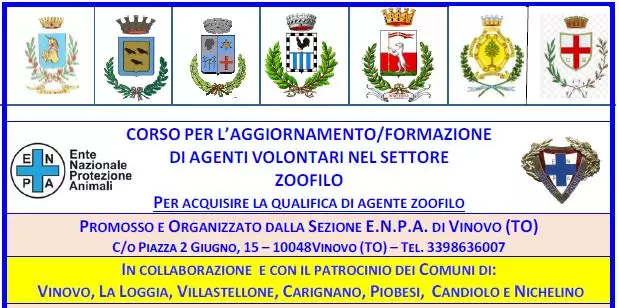 Corso per qualifica di agente zoofilo