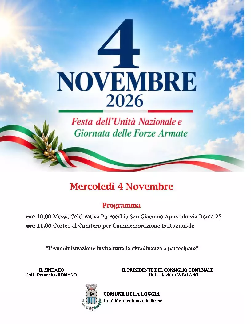Commemorazione IV novembre 