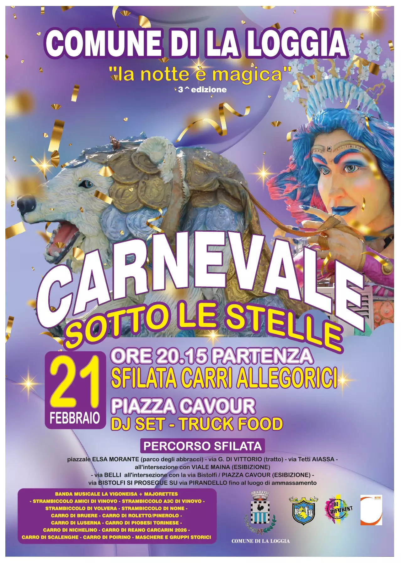 Carnevale sotto le stelle