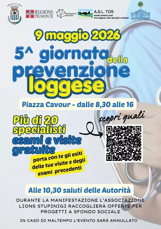 5ª Giornata della Prevenzione Loggese