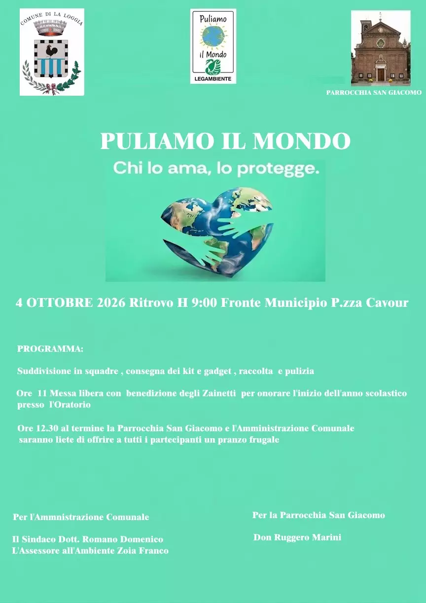 Puliamo il Mondo 2026