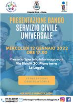 Presentazione bando servizio civile universale